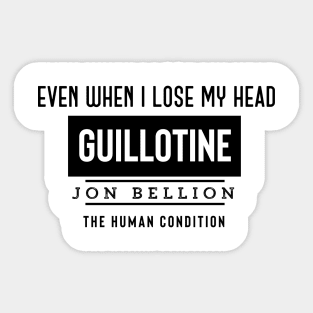 Guillotine Sticker